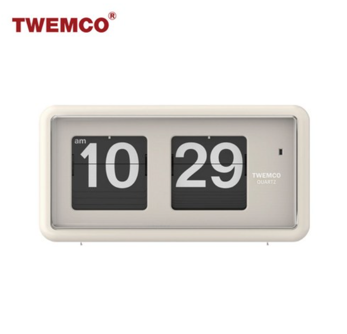 TWEMCO QT-30 - The Ultimate Retro Flip Clock for Desk & Wall Use