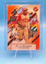 2025 Topps Pristine Isaac Paredes Orange /25