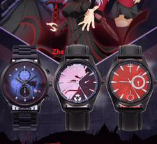 Reloj pulsera de cuarzo Fate/stay night Saber Alter Rin Tohsaka Matou Sakura