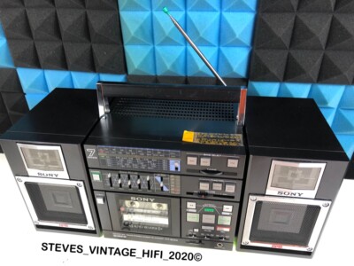 ビンテージ　SONY CFS-9000 テーブルコンポーネント VINTAGE Sony Stereo Boombox AM/FM Aux & Phono CFS-9000 **READ** | eBay