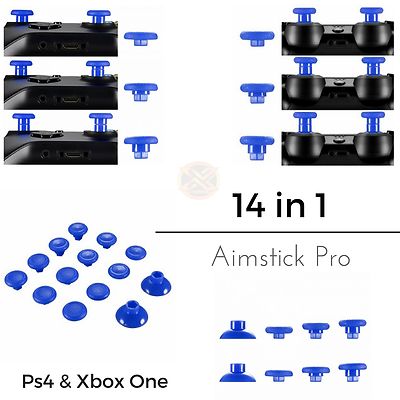 PS4 Playstation 4 + Xbox One Austauschbare Thumbsticks / Höhenverstellbar Top !