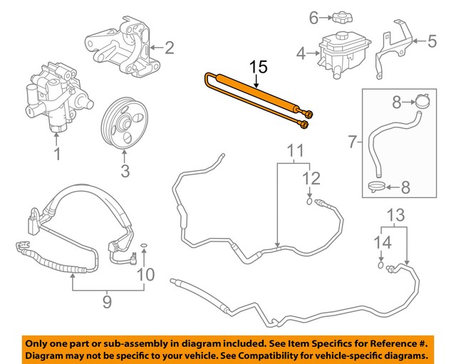 20102016 BUICK LACROSSE POWER STEERING COOLER NEW GM 13280139 eBay