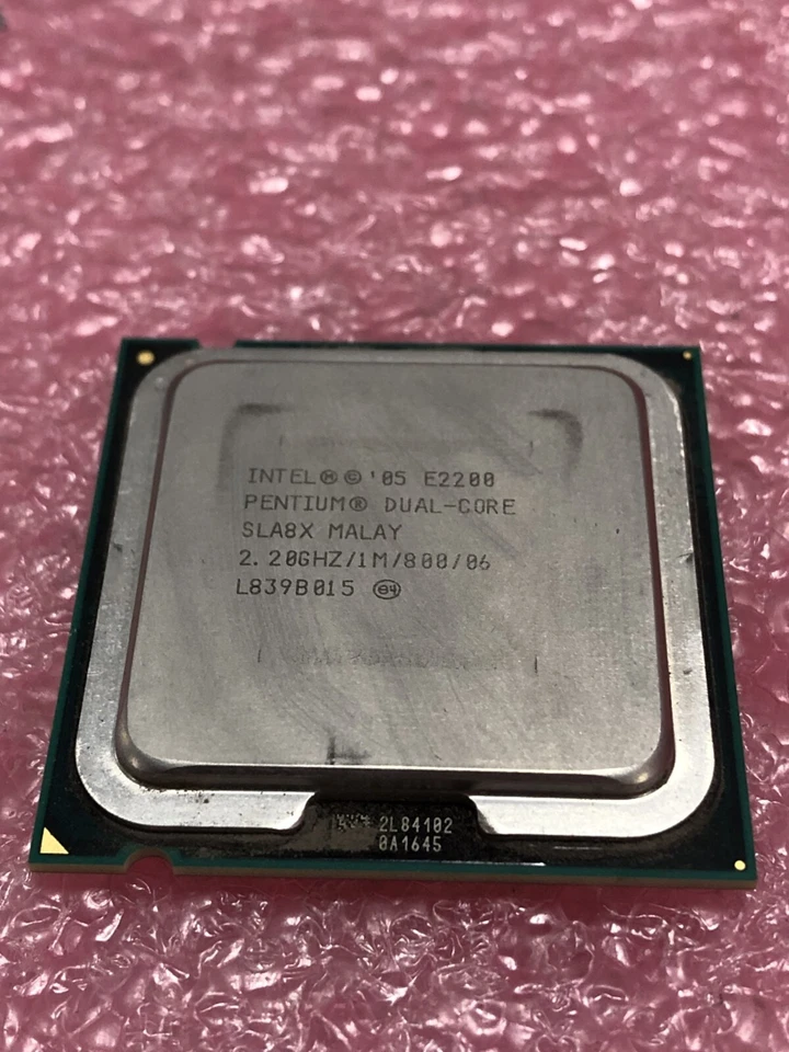 SLA8X Dual Core E2200 2,2 GHz 1 MB 800FSB JW A Foto 2 de 2