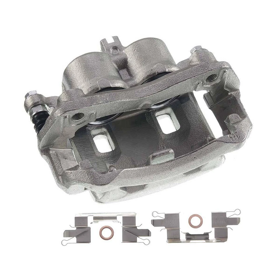 Pinza de freno conductor delantero con soporte para Nissan Frontier 05-19 Suzuki Equator Foto 2 de 4