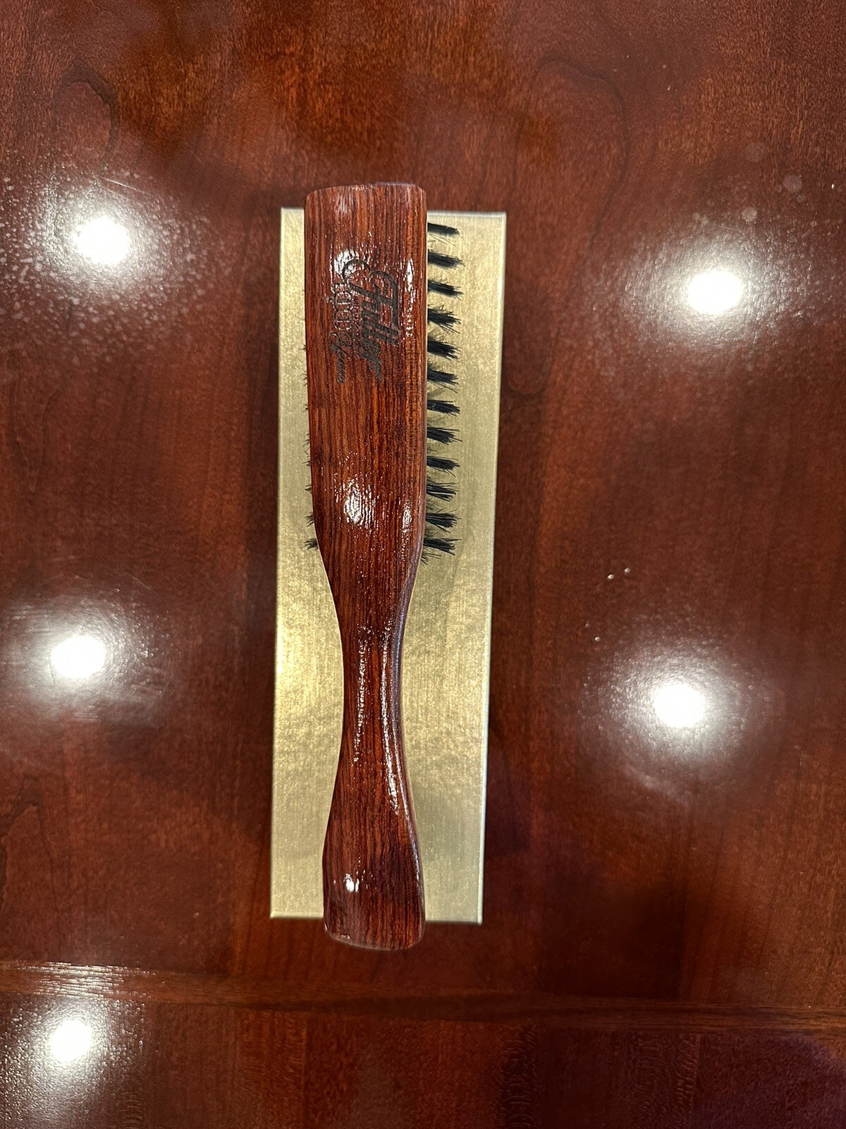 NEW Vintage FULLER BRUSH Boar Bristle Hairbrush InVitro Intl