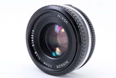 Exc+++++】 Nikon NIKKOR 50mm f/1.8 Ai-s Pancake MF Prime Exc+++++】 Nikon NIKKOR 50mm f/1.8 Ai-s Pancake MF Prime