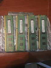 16gb - Micron Lot of 4 MT9JSF51272PZ-1G9E2HI 4GB PC3-14900R ECC Registered