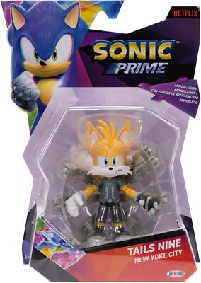 Jakks Pacific Sonic Prime Tails Nine 5 inch Action Figure