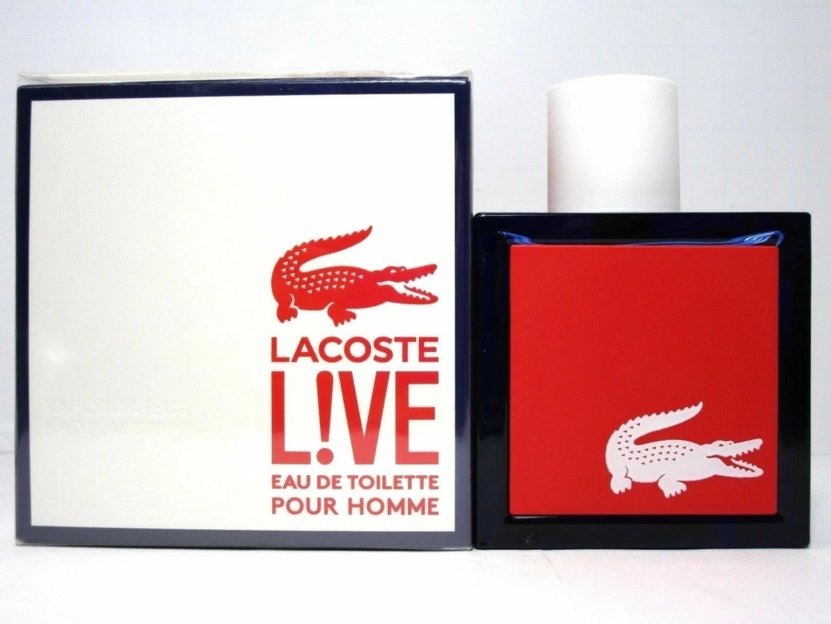 Lacoste Live Eau De Toilette Pour Homme 40ml 1.3fl oz New In sealed Box