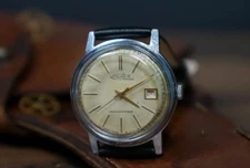 Poljot watch, Soviet, retro watch, vintage watch, USSR, 1 MChZ, Mens watch, 1960