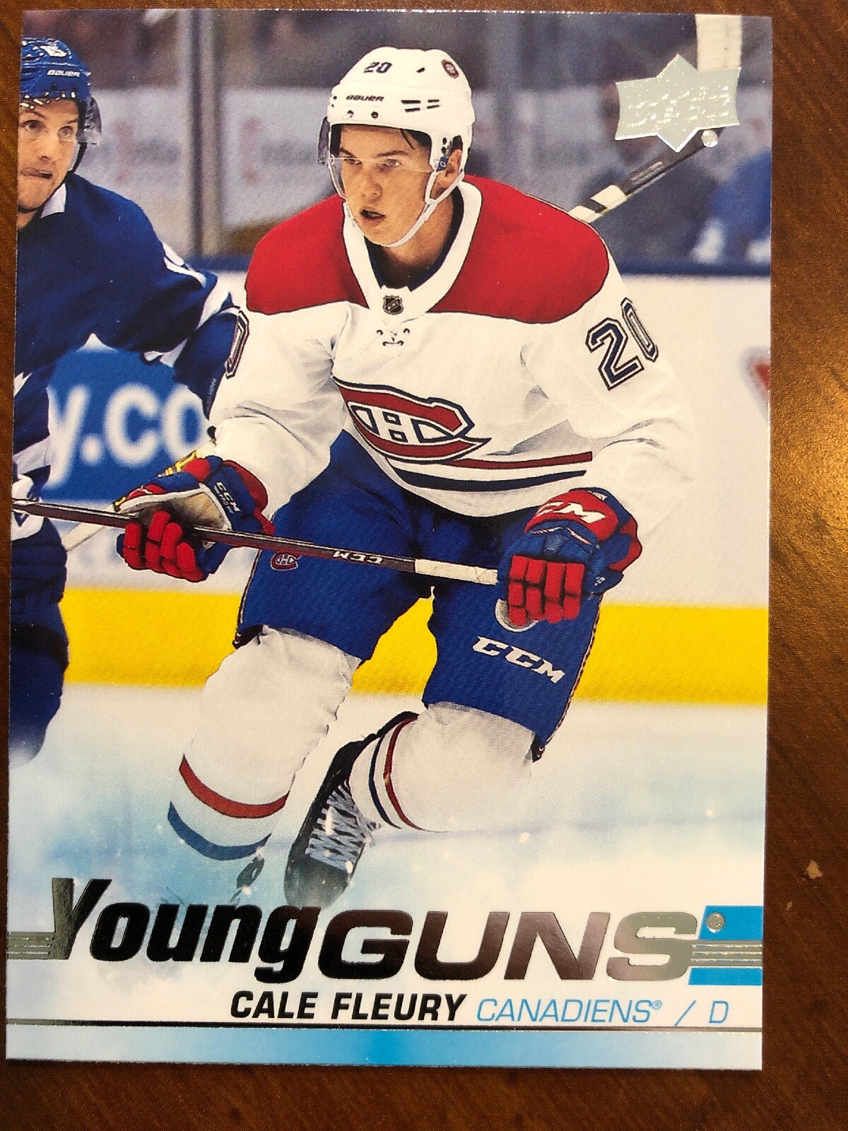 19-20 UD Series Hockey Young Guns 209 Cale Fleury