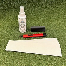 NEW Golf Grip Kit - 15x Tape Strips, 4oz Solvent, Vise Clamp, Hook Blade