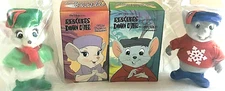 BIANCA and BERNARD, 1990 McDònalds/Disney/ Rescuers Down Under - BRAND NEW!!