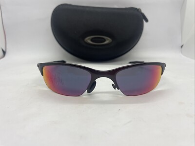小物 Oakley half wire Good! OAKLEY Half Wire 1.0 Silver/Ice Iridium Sunglasses Vintage