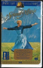 The Sound of MusicVHS Clamshell Tape Sealed THX Rodgers Hammerstein Video OOP