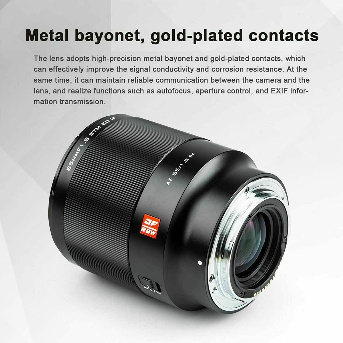 Viltrox 85mm F1.8 RF Full Frame Lens For Canon RF mount Cameras