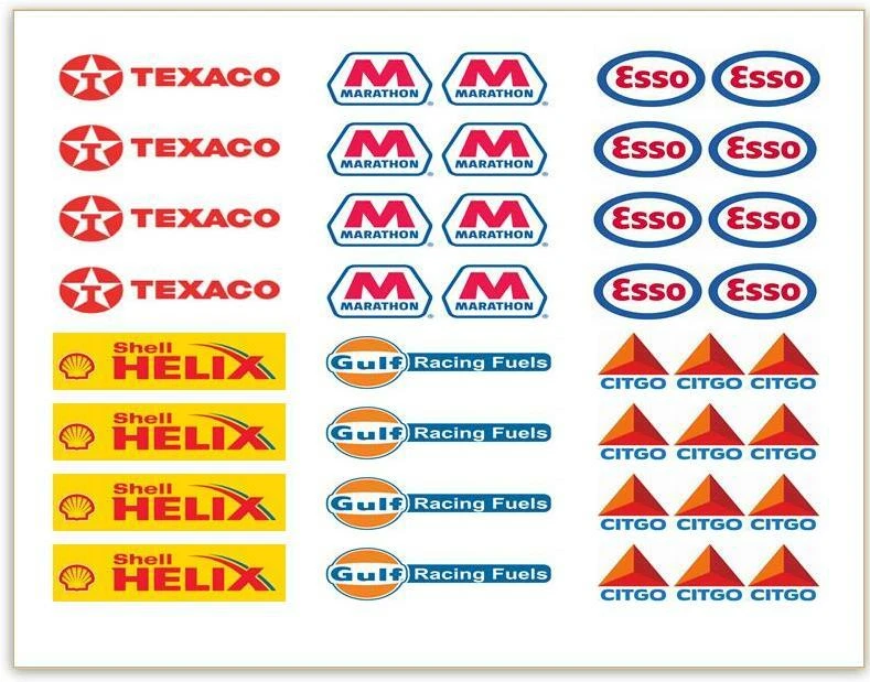 CARRIL DE PROTECCIÓN RANURA ESCALA 1/32 1/24 ~ LOGOTIPOS DE PARED DE BARRERA ~ COMPRA 2 OBTÉN 1 HOJA GRATIS Foto 2 de 2