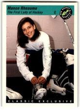 1993-94 Classic Pro Prospects Manon Rheaume #3 Tampa Bay Lightning