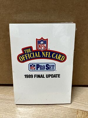 1989 Pro Set Football Final Update-SEALED- Sterling Sharpe RC Hershel Walker