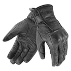 Leather Motorcycle Gloves With Protections CAFE RACER Chopper Custom Wax Vintage Touch