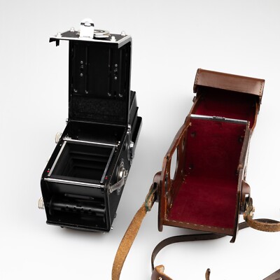⭐MINT⭐ SERVICED Rolleiflex T Camera TLR Zeiss Tessar 75mm 3.5 MX