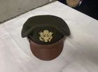 WW2 US American USAAF Army Military General Officers Crusher Visor Hat Cap 7 1/4