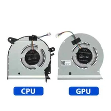 For ASUS ROG Strix GL503VS S5AS CPU GPU Cooling Fan DC12V 1A FK06 FK07