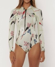 SISSTREVOLUTION Women's PESCADORA Cheeky FZ Spring Suit - LGR - Size 10 - NWT