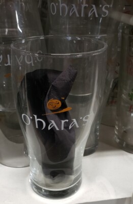 2 NEW O'hara's Beer glasses 0,5 L Carlow Brewing Ireland