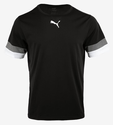 Puma Herren Team RISE ASIA SP T-Shirts Athletic Schwarz Run Tee Trikot Shirt ...