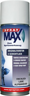 SprayMax Originalfarbton Lackspray für VW Volkswagen Audi L90E Alpinweiss 687003