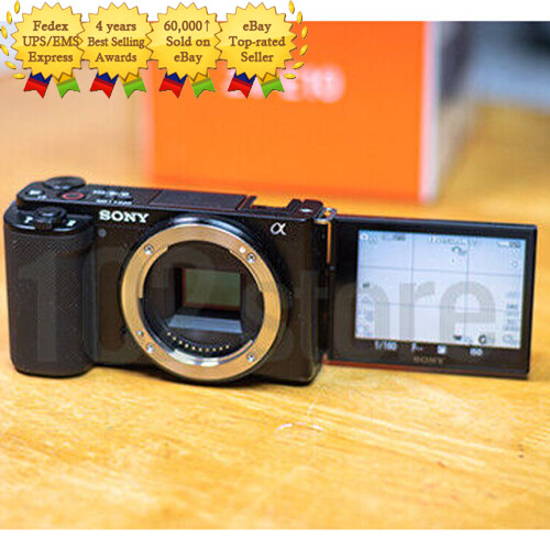 Sony Alpha ZV-E10 24.2MP Mirrorless Digital Camera (Body Only