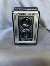 Vintage Spartus Full-Vue Box Camera 120 Film Top View Chicago Made In The USA