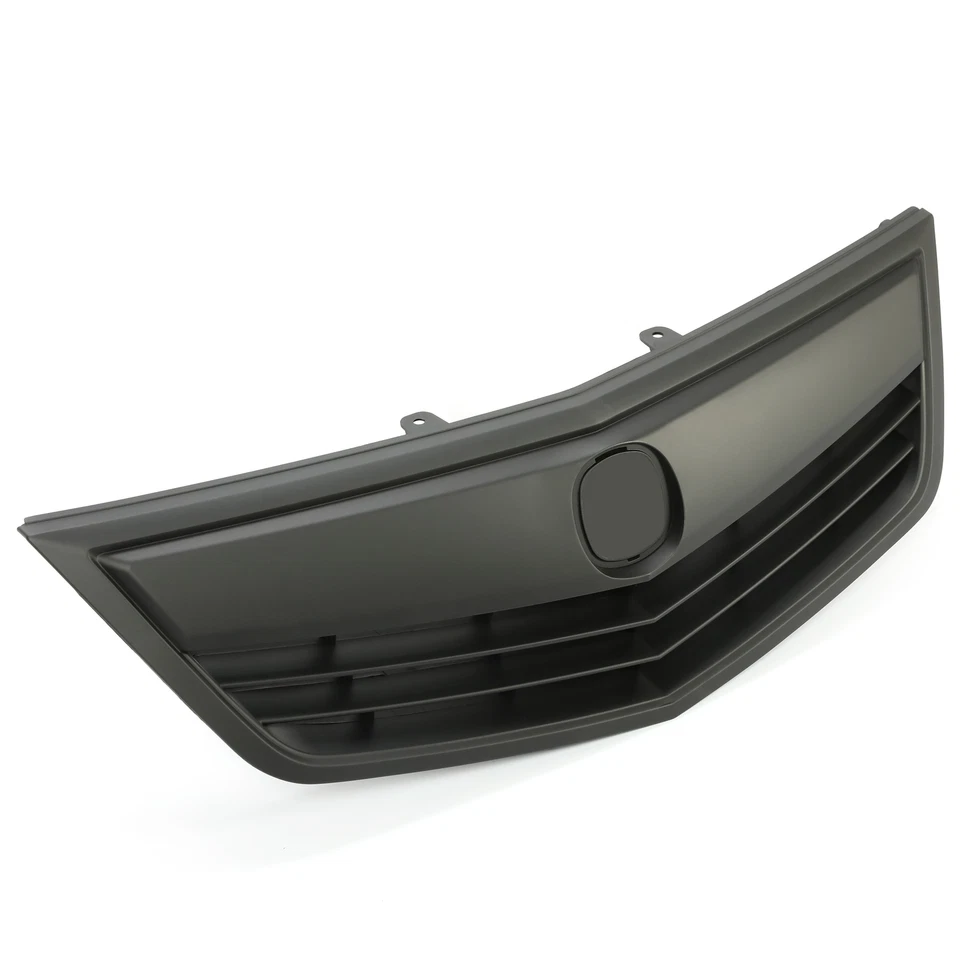 Parachoques delantero completo negro mate parrilla superior para Acura TSX 2011 2012 13 2014 Foto 2 de 4