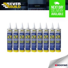 9 x EVERFLEX AC95 INTUMESCENT ACOUSTIC SEALANT ADHESIVE, EVERBUILD