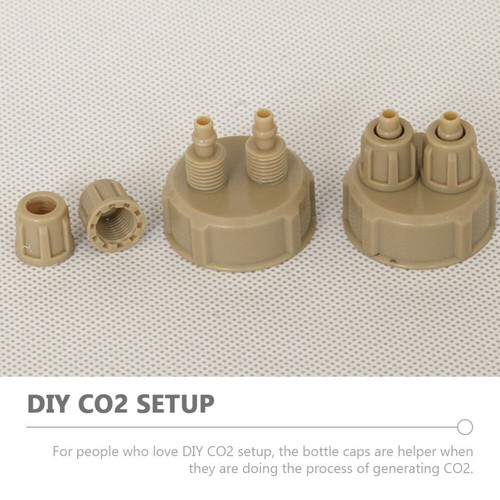 3 Pcs DIY -Flaschenkappe DIY-Reaktor-Flaschenverschluss Kohlendioxid-Regulator - Bild 4 von 12