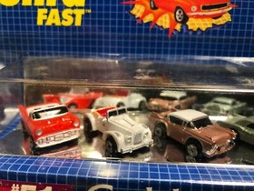 GALOOB MICRO MACHINES COLLECTION #51 5 CAR ULTRA FAST CHEVY CADILLAC TUCKER