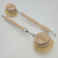 2Er Set SpüLbüRste Holz TopfbüRste GeschirrbüRste AbwaschbüRste BüRste