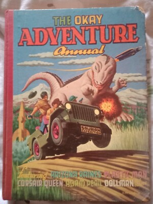 The Okay Adventure jährliches Vintage Comic Jahresbuch 1955