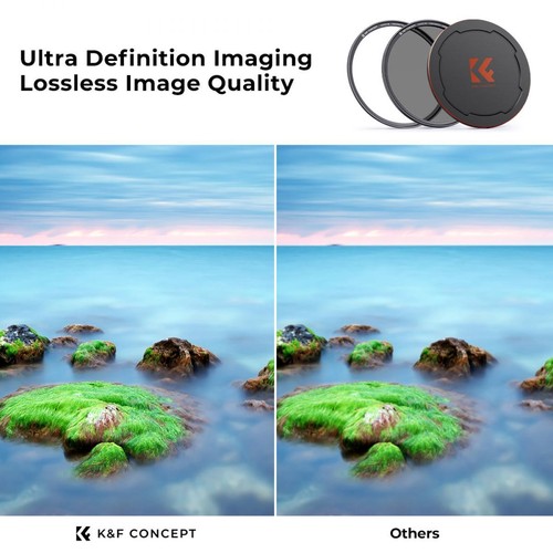 K&F Concept 3in1 ND8 Magnetic Lens Filter Nano-X HD 49/52/55/58/62/67/72/77/82mm - Picture 85 of 100