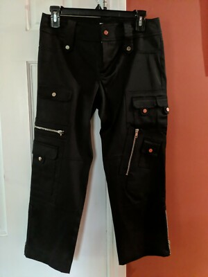 Cache Crops Black Size 2 Super Cute