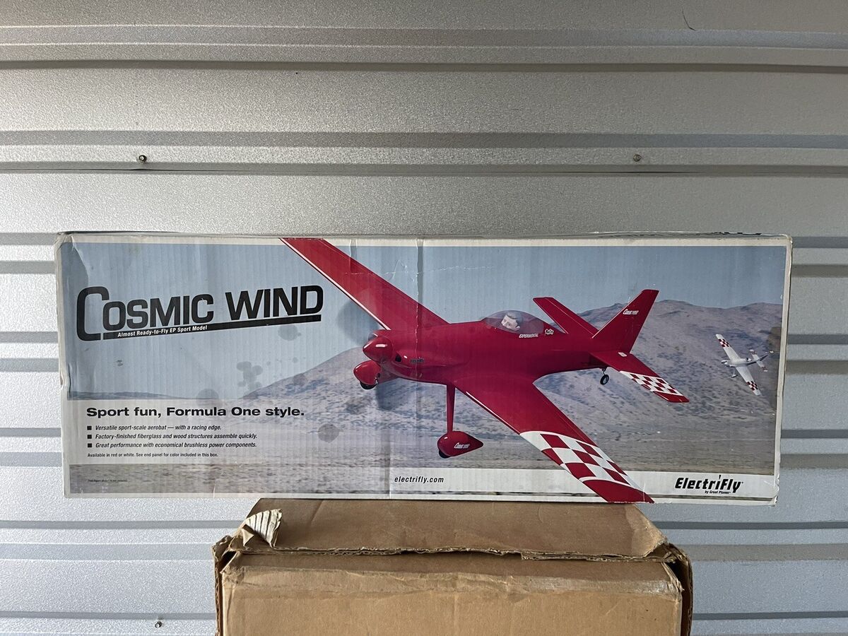 Electrifly Cosmic Wind ARF NIB Includes Electronics White Electrifly Cosmic Wind ARF NIB Includes Electronics White
