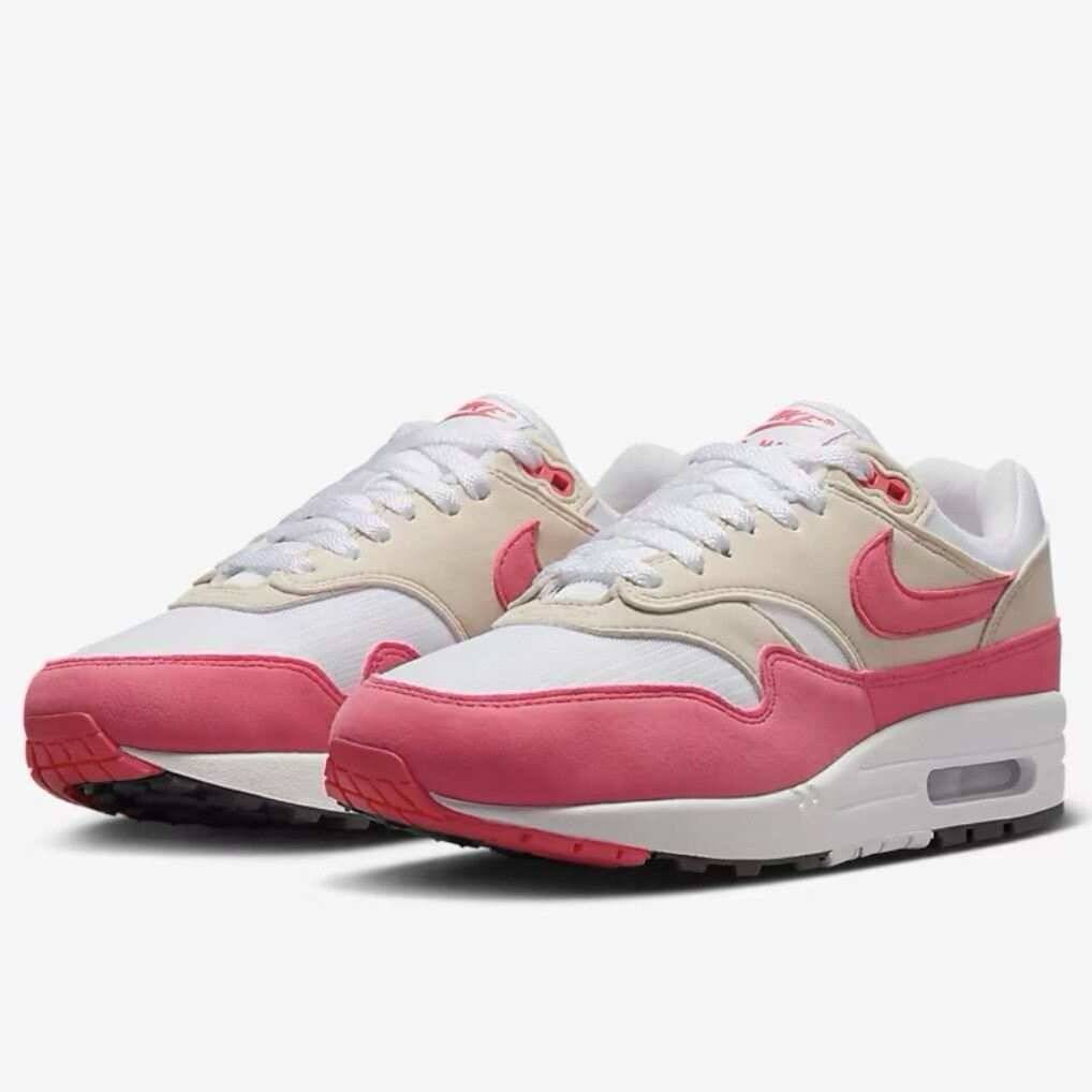 Nike Air Max 1 White Pink New DZ2628 110 Women's 10 / Mens Size