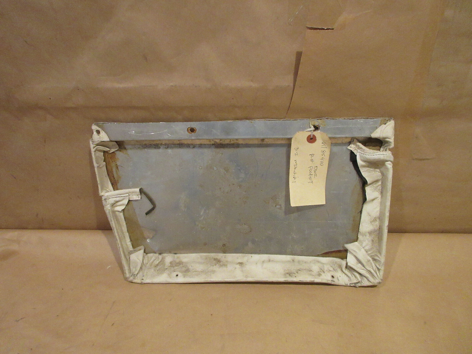 Ferrari Mondial - RH Door Pocket - White - P/N 61185400