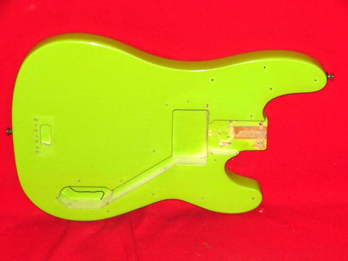 Fender 1975 Lime Green Telecaster Bass Ash Body