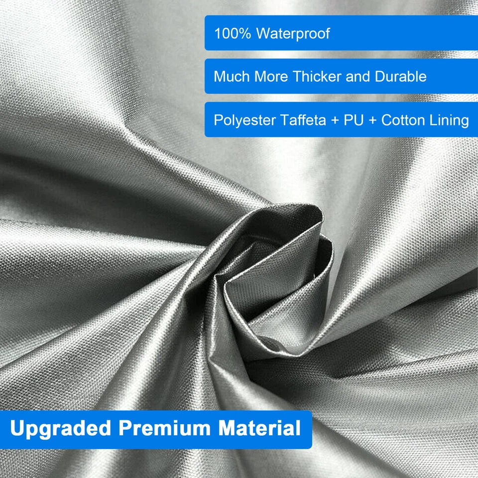 Truck Cover For GMC Sierra 1500/2500 Thickened Cotton Liner Snow 100% Waterproof - Image 3 of 4