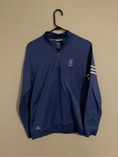 TPC Scottsdale Country Club Adidas Golf 1/4 Zip Pullover Blue - Men's Medium