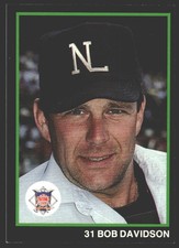 Bob Davidson #44 1988 T&M Sports Umpires