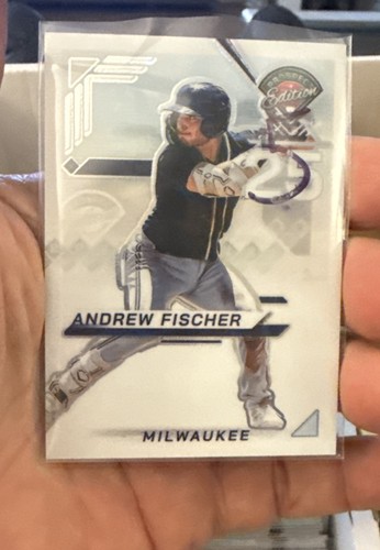 2025 Panini Prospect Edition - Andrew Fischer #114 Holo (RC)