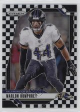 2024 Panini Prizm Black & White Checker Prizm Marlon Humphrey #24 0n64